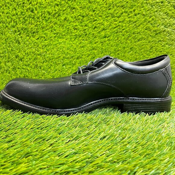Nunn Bush Mens Size 11 Black Casual Classic Leather Lace Up Dress Oxford Shoes